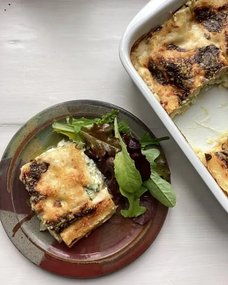 An Inspired Recipe for Lasagna with Summer Squash and Three Cheeses